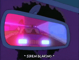 Season 3 Police Car GIF by The Simpsons
