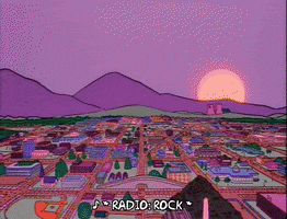 Season 7 City GIF by The Simpsons