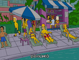 Episode 18 Drinking GIF by The Simpsons