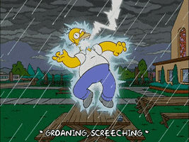 Scared Episode 5 GIF by The Simpsons