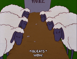 Episode 18 Sheep GIF by The Simpsons