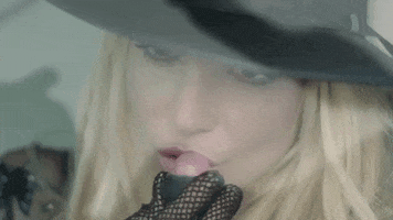 Britney Spears Chapstick GIF