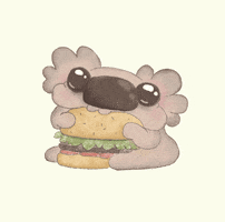 Hungry Animation GIF by Lisa Vertudaches
