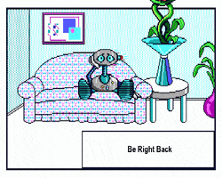 be right back robot GIF by Xenoself