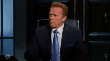 confused arnold schwarzenegger GIF by The New Celebrity Apprentice