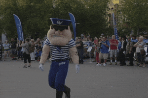 louie the laker GIF by Grand Valley State University