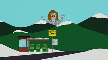gas station monster GIF by South Park 