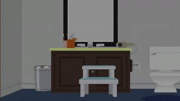 dark toilet GIF by South Park 