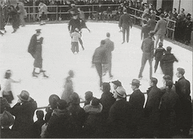 ice skating GIF by US National Archives