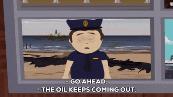 police oil GIF by South Park 