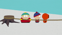 rope pulling GIF by South Park