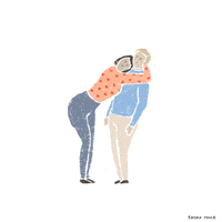 I Love You Hug GIF by Thoka Maer