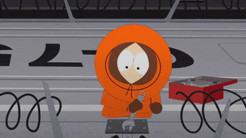 lonely kenny mccormick GIF by South Park 
