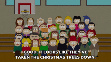sheila broflovski christmas GIF by South Park 