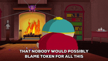 eric cartman fireplace GIF by South Park 