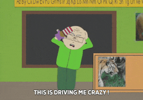 stressed nervous breakdown GIF by South Park 