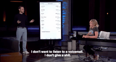 jiffy voicemail GIF by Chelsea Handler
