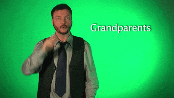 Sign Language Grandparents GIF by Sign with Robert