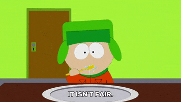 It Isnt Fair Kyle Broflovski GIF by South Park
