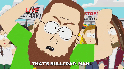 angry signs GIF by South Park