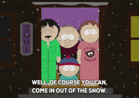 welcoming stan marsh GIF by South Park 