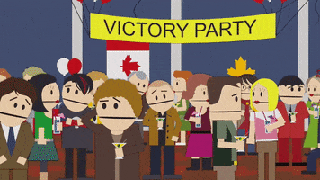 happy celebration GIF by South Park 