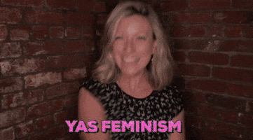women celebrate GIF by Feminist Fight Club