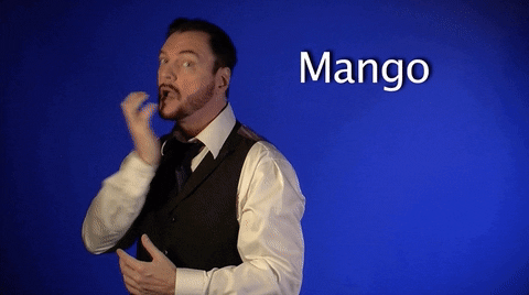 Sign Language Mango GIF by Sign with Robert - Find & Share on GIPHY