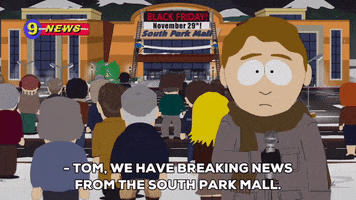 breaking news surprise GIF by South Park 