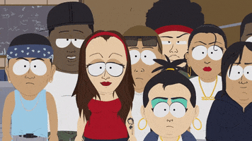 party staring GIF by South Park 