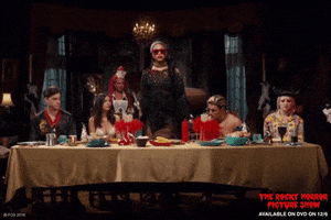 rocky horror picture show thanksgiving GIF by 20th Century Fox Home Entertainment