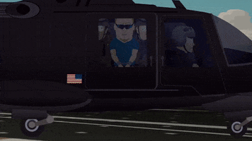 helicopter arrest GIF by South Park 