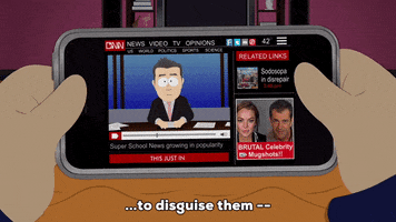 news phone GIF by South Park 