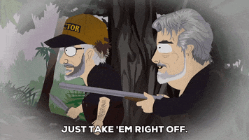 steven spielberg woods GIF by South Park 