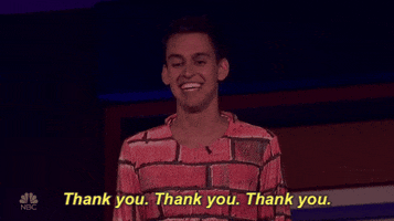Thank You Thank You Thank You GIF by America's Got Talent