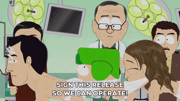 kyle broflovski doctor GIF by South Park 