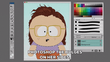 photoshop fix GIF by South Park 