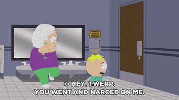 butters stotch fighting GIF by South Park 