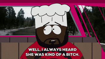 talking jerome \"chef\" mcelroy GIF by South Park 
