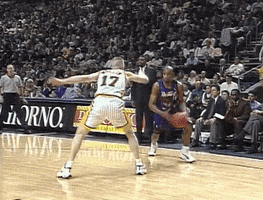 toronto raptors dunk GIF by NBA