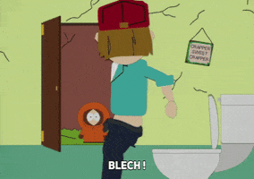 sick kenny mccormick GIF by South Park