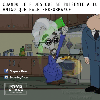 ravespace rave space performance GIF