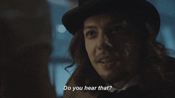 do you hear that? mad hatter GIF by Gotham