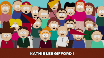 cheering GIF by South Park 
