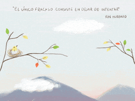 #bird #flying #illustration #animation #hubbard #quote GIF by giosolARTE