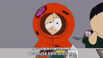 eric cartman fork GIF by South Park 