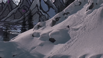 awesome big mountain GIF by X Games 