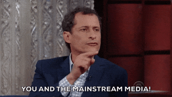 angry anthony weiner GIF by The Late Show With Stephen Colbert