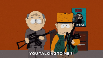 gun mr. herbert garrison GIF by South Park 