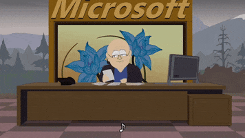 steve ballmer office GIF by South Park 